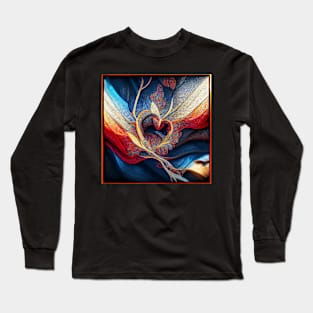 abstract heart Long Sleeve T-Shirt